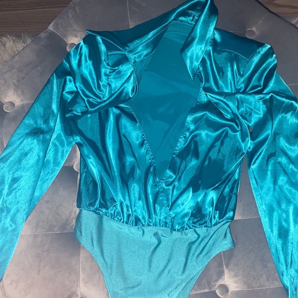 Blue bodysuit - Picture 3 of 4